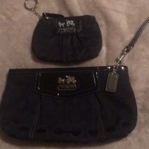 Coach Wristlet and coin purse